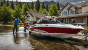 Mobile Boat Wash Services in Boise